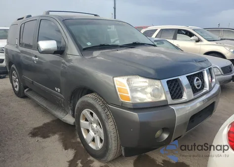 2006 Nissan Armada Se z USA, uszkodzony, nr VIN 5N1AA08A16N721899